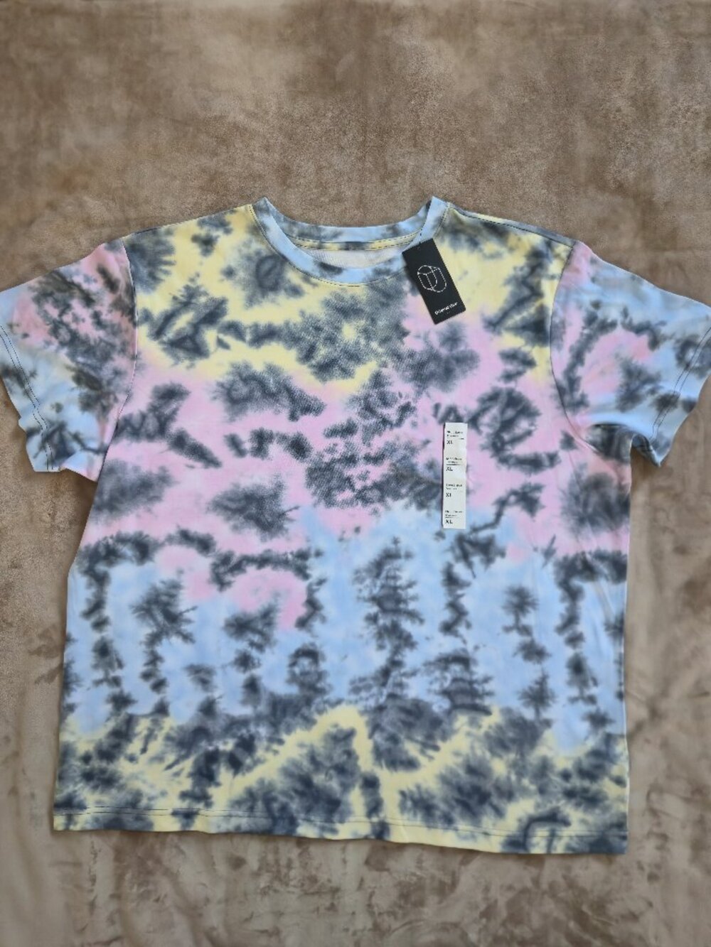 NWT Original Use Pastel Tie Dye Acid Wash Short Sleeve T-Shirt Men's XL